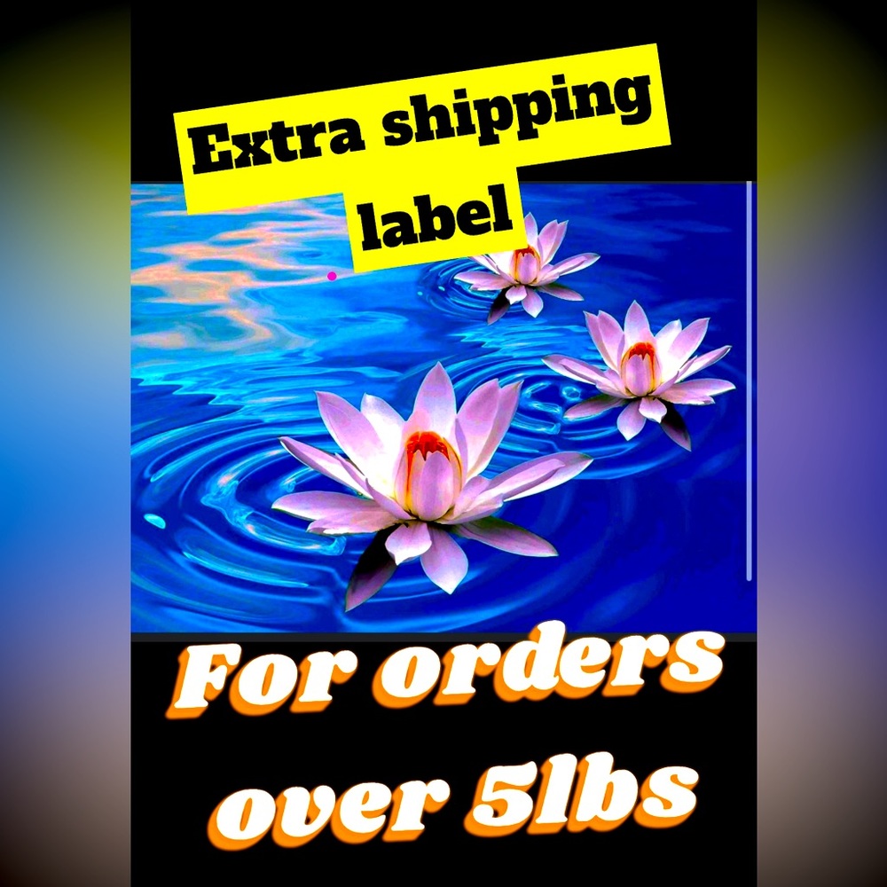 Extra shipping label